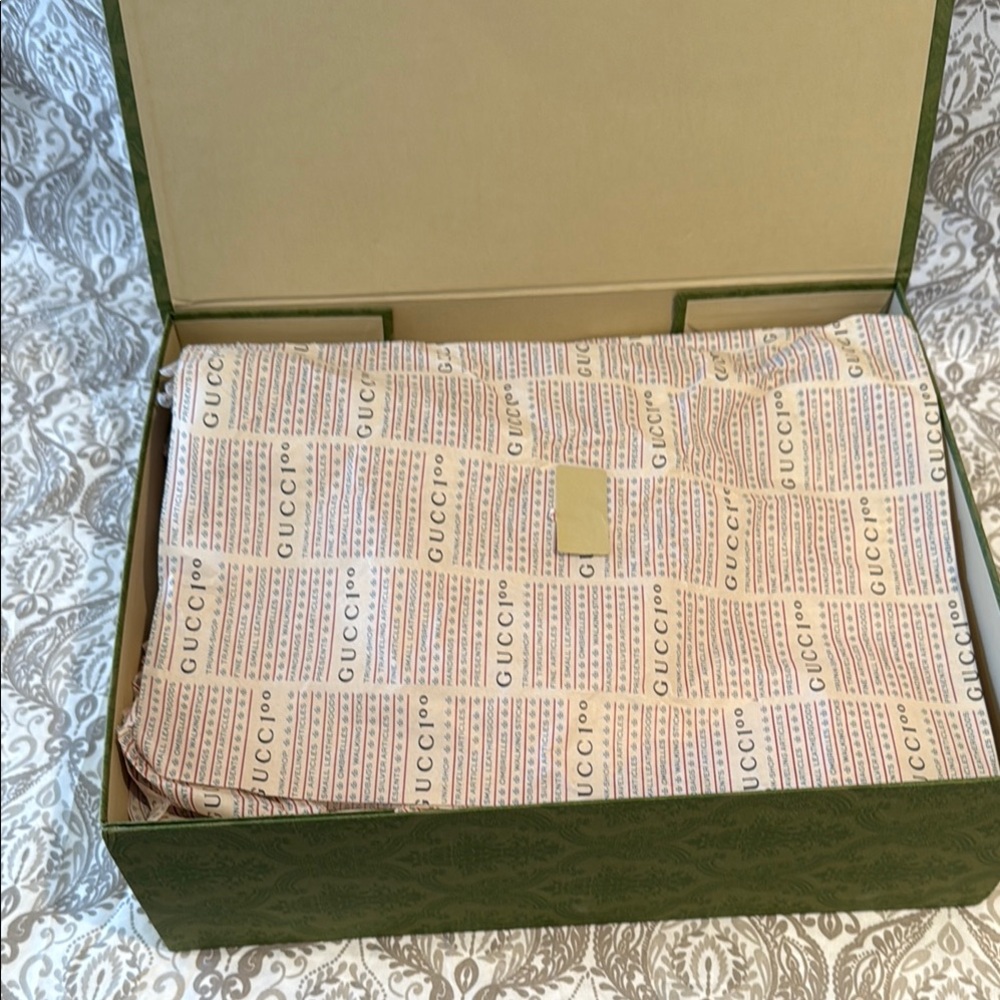 Gucci Green Patterned Box - Picture 2 of 9